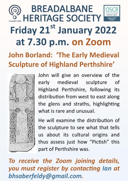 Breadalbane Heritage Society Winter 2021 Online events