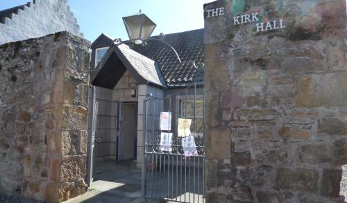 The venue: Crail Kirk Hall