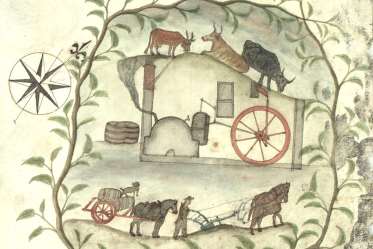 Vignette from a plan of the lands of Craigend, Stirlingshire, 1798. Crown copyright, National Records of Scotland (RHP80866)
