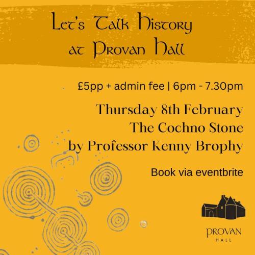 The Cochno Stone Rock Art Talk at Provan Hall