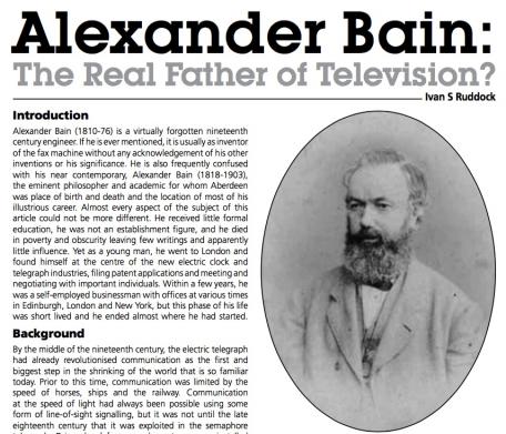 Alexander Bain