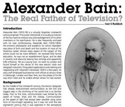 alexander bain