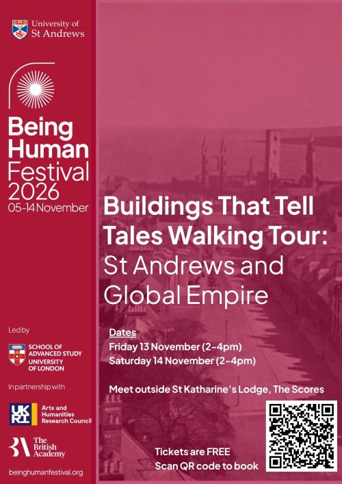 Buildings that Tell Tales Tour Poster
