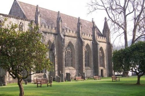 Dunkeld Cathedral - where the Cameronians made their last stand in August 1689