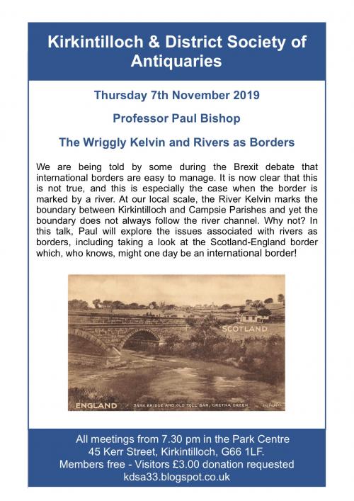The Wiggly Kelvin and Rivers as Borders