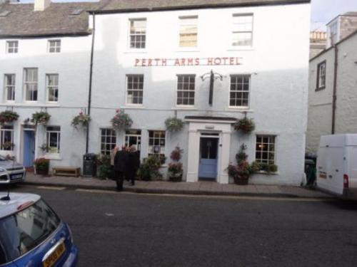 Perth Arms Hotel Dunkeld - where the tour starts at 1:30 PM
